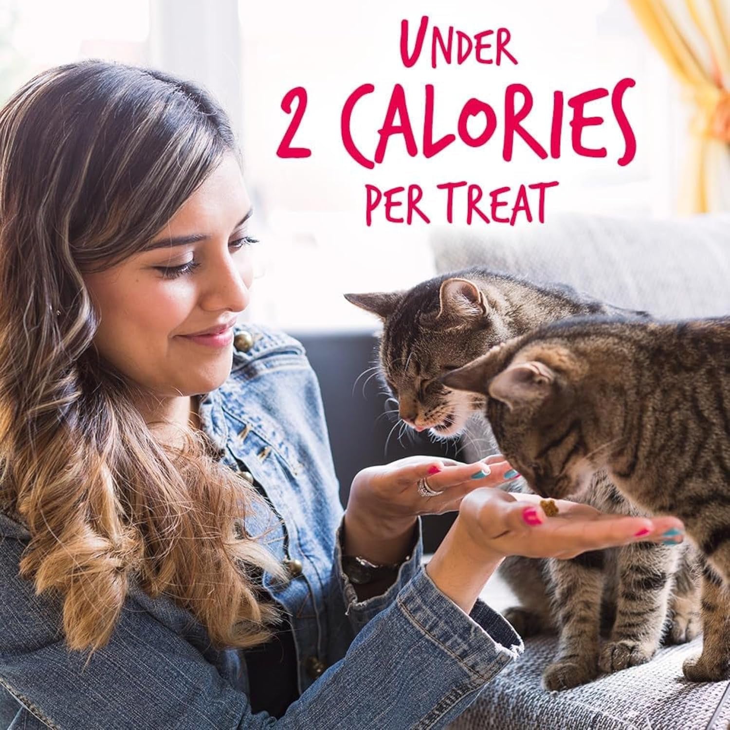 Cat Treats, Healthy Treats for Cats, Low Calorie and Packed with Protein, Crunchy Biscuits, Free of Wheat, Corn and Soy, Made with Real Salmon and Cranberry, 2.5Oz