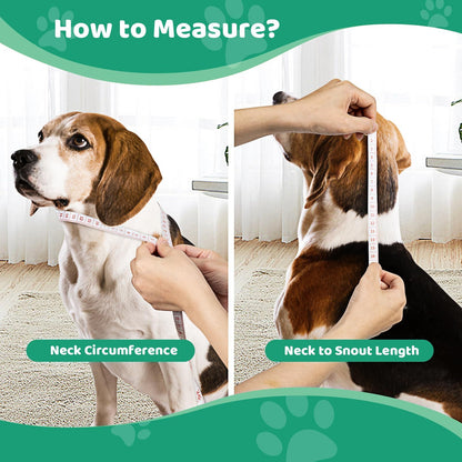 IFurffy Dog Cone For After Surgery,Breathable Soft Dog Cone For Large Medium Small Size Dog, Adjustable Drawstring And Buckle Dog Recovery Collar To Stop Licking And Scratching Wound ,L