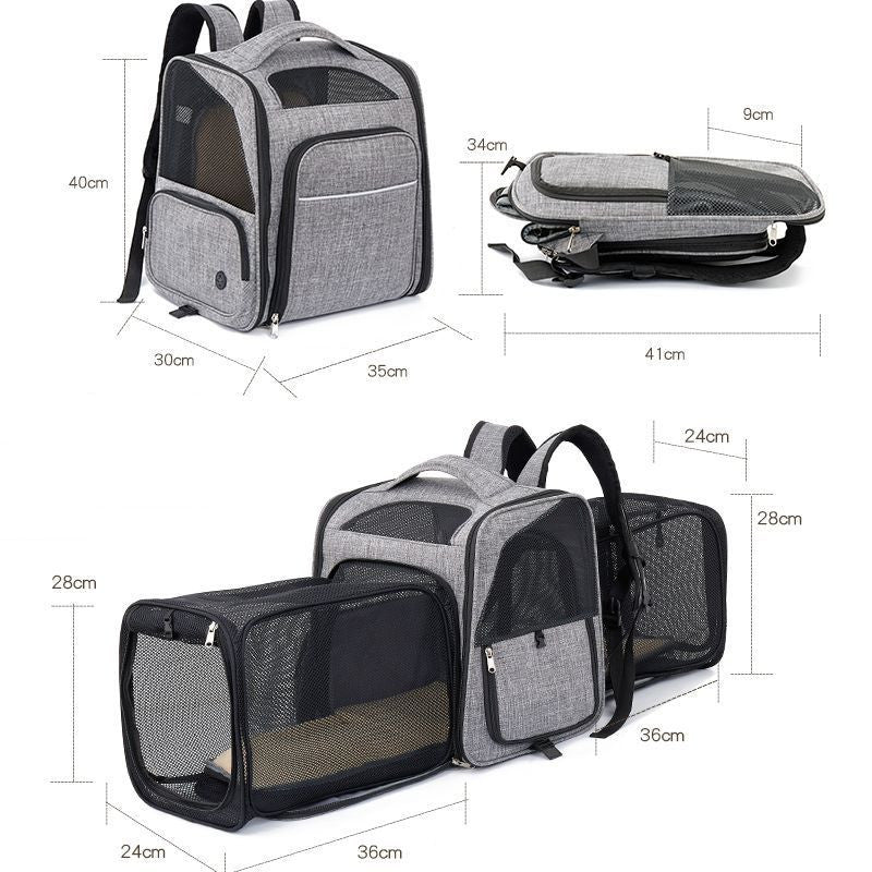 Oxford Fabric Can Be Expanded By Pet Bag