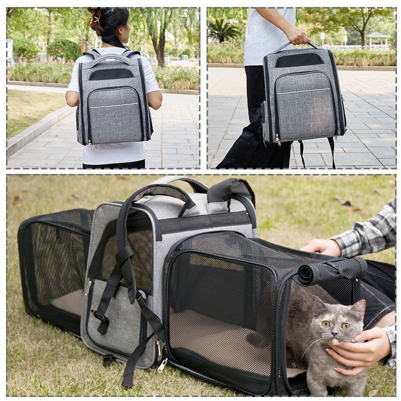 Oxford Fabric Can Be Expanded By Pet Bag